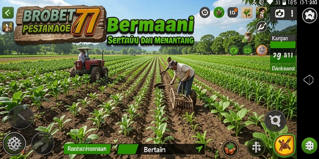 Antarmuka permainan BROBET77 yang menarik dan mudah digunakan.