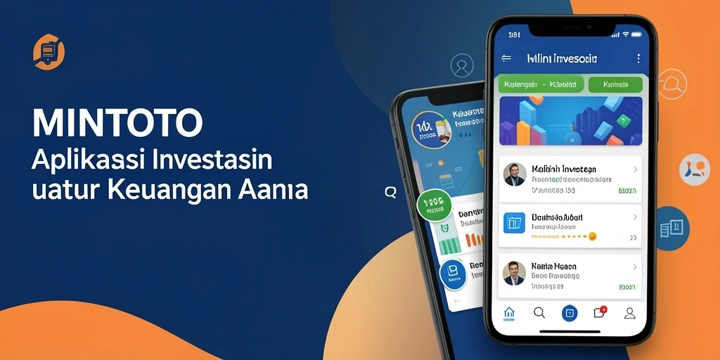 Tampilan antarmuka MINTOTO yang modern untuk investasi yang mudah.